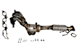 1564 Front Catalytic Converter, 2.0L, 4Cyl, Federal EPA Standard, 46-State Legal (Cannot ship to CA, CO, NY or ME), Direct Fit