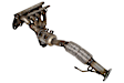 2017 Ford Fusion - Front Catalytic Converter, 2.0L 4Cyl, Federal EPA Standard, 46-State Legal (Cannot ship to CA, CO, NY or ME), FULL HYBRID EV-GAS (FHEV)