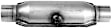 2571R No Returns Accepted - Catalytic Converter, Federal EPA Standard, 46-State Legal (Cannot ship to CA, CO, NY or ME), Semi-Universal (Welding Required)