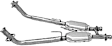 4166 Catalytic Converter, 5.0L, 8Cyl, Federal EPA Standard, 46-State Legal (Cannot ship to CA, CO, NY or ME), Direct Fit