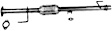 4493 Rear Catalytic Converter, 3.4L, 6Cyl, Federal EPA Standard, 46-State Legal (Cannot ship to CA, CO, NY or ME), Direct Fit