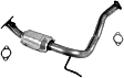 4499 Rear, Driver Side Catalytic Converter, 4.0L, 6Cyl, Federal EPA Standard, 46-State Legal (Cannot ship to CA, CO, NY or ME), Direct Fit