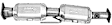 4816 Catalytic Converter, Federal EPA Standard, 46-State Legal (Cannot ship to CA, CO, NY or ME), Direct Fit