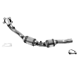 5113 Driver Side Catalytic Converter, 3.6L, 6Cyl, Federal EPA Standard, 46-State Legal (Cannot ship to CA, CO, NY or ME), Direct Fit