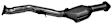 5169 Rear Catalytic Converter, 2.5L, 4Cyl, Federal EPA Standard, 46-State Legal (Cannot ship to CA, CO, NY or ME), Direct Fit