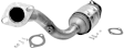 5271 Rear Catalytic Converter, 2.5L, 4Cyl, Federal EPA Standard, 46-State Legal (Cannot ship to CA, CO, NY or ME), Direct Fit