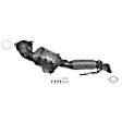 5382 Front Catalytic Converter, Federal EPA Standard, 46-State Legal (Cannot ship to CA, CO, NY or ME), Direct Fit
