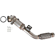 5442 Front Catalytic Converter, 2.0L, 4Cyl, Federal EPA Standard, 46-State Legal (Cannot ship to CA, CO, NY or ME), Direct Fit