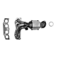 751120 Front Catalytic Converter, 2.4L, 4Cyl, CARB and Federal EPA Standards, 50-state Legal, Direct Fit