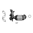 754578 Catalytic Converter, CARB and Federal EPA Standards, 50-state Legal, Direct Fit