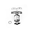771016 Front Catalytic Converter, 2.5L, 4Cyl, CARB and Federal EPA Standards, 50-state Legal, Direct Fit