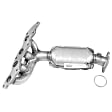 771035 Front Catalytic Converter, CARB and Federal EPA Standards, 50-state Legal, Direct Fit
