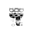 771061 Front, Passenger Side Catalytic Converter, CARB and Federal EPA Standards, 50-state Legal, Direct Fit