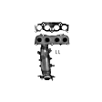 771070 Front Catalytic Converter, 2.4L, 4Cyl, CARB and Federal EPA Standards, 50-state Legal