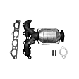771072 Front Catalytic Converter, 2.0L, 4Cyl, CARB and Federal EPA Standards, 50-state Legal, Direct Fit