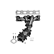 771139 Front Catalytic Converter, 2.4L, 4Cyl, CARB and Federal EPA Standards, 50-state Legal, Direct Fit