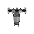 771151 Front, Driver Side Catalytic Converter, 2.7L, 6Cyl, CARB and Federal EPA Standards, 50-state Legal