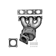 771155 Front, Driver Side Catalytic Converter, 3.2L, 6Cyl, CARB and Federal EPA Standards, 50-state Legal, Direct Fit