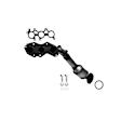 2007 Lexus IS350 - Front, Passenger Side Catalytic Converter, 3.5L 6Cyl, CARB and Federal EPA Standards, 50-state Legal, 7TYXV03.5BEB, EO# D-798-9, With Integrated Exhaust Manifold