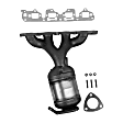 771180 Front Catalytic Converter, 2.4L, 4Cyl, CARB and Federal EPA Standards, 50-state Legal, Direct Fit