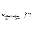 771778 Catalytic Converter, 1.5L, 4Cyl, CARB and Federal EPA Standards, 50-state Legal, Hatchback, Direct Fit