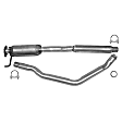 772783 Rear Catalytic Converter, 2.0L, 4Cyl, CARB and Federal EPA Standards, 50-state Legal, Direct Fit