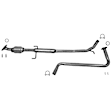 772790 Rear Catalytic Converter, 2.5L, 4Cyl, CARB and Federal EPA Standards, 50-state Legal, Direct Fit