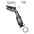 774168 Front, Driver Side Catalytic Converter, 4.0L, 6Cyl, CARB and Federal EPA Standards, 50-state Legal, Direct Fit