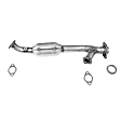 2004 Toyota 4Runner - Rear, Passenger Side Catalytic Converter, 4.0L 6Cyl, CARB and Federal EPA Standards, 50-state Legal, 4TYXT0VRM, EO# D-798-14