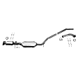 775751 Rear Catalytic Converter, 3.0L, 6Cyl, CARB and Federal EPA Standards, 50-state Legal, Direct Fit