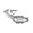 910053 Front Catalytic Converter, 3.4L, 6Cyl, CARB and Federal EPA Standards, 50-state Legal, Direct Fit
