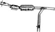 9116 Passenger Side Catalytic Converter, 4.6L, 8Cyl, Federal EPA Standard, 46-State Legal (Cannot ship to CA, CO, NY or ME), RWD, Direct Fit