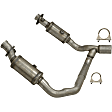 9447 Front Catalytic Converter, Federal EPA Standard, 46-State Legal (Cannot ship to CA, CO, NY or ME), OE Replacement Series, Direct Fit