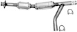 9987 Passenger Side Catalytic Converter, 4.6L, 8Cyl, Federal EPA Standard, 46-State Legal (Cannot ship to CA, CO, NY or ME), Direct Fit