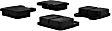 102.003 C-Tek Series Semi-metallic Brake Pad Set