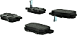 2006 Acura TSX - Rear Semi-Metallic Brake Pad Set, C-Tek Series