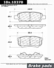 2013 Chrysler 200 - Semi-Metallic Brake Pad Set, 262mm Rear Disc, C-Tek Series