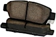 2007 Toyota Tacoma - Front Ceramic Brake Pad Set, RWD, 5 Lug; Single Piston Caliper, C-Tek Series