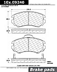 2006 Hyundai Sonata - Front Ceramic Brake Pad Set, C-Tek Series