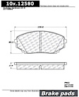 103.1258 Front C-Tek Series Ceramic Brake Pad Set
