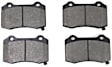 2014 Dodge Charger - Rear Semi-Metallic Brake Pad Set, Posi-Quiet Series