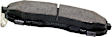 2005 Nissan Altima - Front Ceramic Brake Pad Set, Posi-Quiet Series