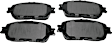 2007 Toyota Solara - Front Ceramic Brake Pad Set, Posi-Quiet Series