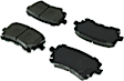 2004 Audi RS6 - Rear Ceramic Brake Pad Set, Posi-Quiet Series
