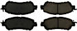 105.20380 Front Posi-Quiet Series Ceramic Brake Pad Set