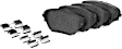 106.0031 Posi-Quiet Extended Wear Series Semi-metallic Brake Pad Set