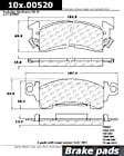 Front Posi-Quiet Extended Wear Series Semi-metallic Brake Pad Set