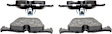 2003 BMW M3 - Rear Semi-Metallic Brake Pad Set, Posi-Quiet Extended Wear Series