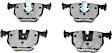 2003 BMW M3 - Rear Semi-Metallic Brake Pad Set, Posi-Quiet Extended Wear Series