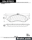 2004 Dodge Ram 1500 - Rear Semi-metallic Brake Pad Set, Posi-Quiet Extended Wear Series